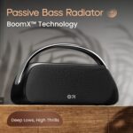 GOBOULT Bassbox Q30 Bluetooth Speaker with 30 Watt BoomX Audio,16Hrs Playtime, Type-C Charging, AUX/TF Card/USB & Bluetooth 5.4, Dual Radiator, Portable Speaker (Grey) - Image 6