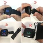 Smart Fitness Watch, Black, Heart Rate Monitor, Sleep Tracker, IP67 Waterproof, Touch Screen, 3.3 cm Display - Image 4