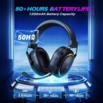 Taiahiro Gaming Headset (Black-Gray) - Image 8