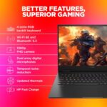 HP Smartchoice Omen, AMD Ryzen 9 7940HS, 8GB RTX 4070 (16GB DDR5,1TB SSD) 165Hz, IPS, 300 nits, FHD, 16.1''/40.9cm, Black, 2.38Kg, Xf0100Ax, RGB KB, B&O, Tempest Cooling, AI-Powered Gaming Laptop - Image 6