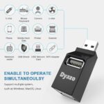 Dyazo 3-Port USB Data Hub High Speed Splitter Plug/Box/Adapter Expansion, Small, Compact, Universal Data Transfer, Wide Compatibility: Windows, Mac OS (Black) - Image 5
