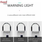 Foora Bio-46 Smart Lock Fingerprint Biometric Pad Lock 10 Fingerprint User with 2 Admin Waterproof (Silver Finish) (Fingerprint Biometric Padlock) - Image 4
