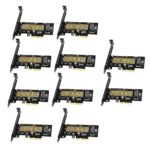 ATORSE 10 NVME PCIe Adapter M.2 NVME SSD to PCI Express 3.0 x4 Host Expansion Card - Image 4