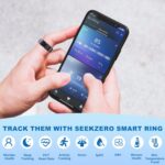Smart Ring for Women Men - Titanium Health Fitness Tracker Ring with Heart Rate, Step Counting (Black, 13) - Image 4