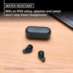 Sony WF-C510 Wireless Bluetooth Earbuds with Mic, TWS, in Ear, Ambient Sound Mode, Small and Comfortable, IPX4, Quick Charge, Multipoint Connectivity, Customized EQ, Up to 22 Hours Battery- Black - Image 8