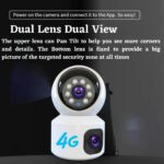 4G Security Camera, HD WiFi Surveillance System with Night Vision, Motion Detection, Two-Way Audio, Cloud Storage, 355° Remote Monitoring - Image 8