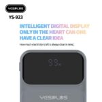 923 Power Bank with Built-in Cables, USB-C and Lightning, Digital Display, Grey - Image 9