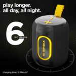 Nu Republic Sonicpop 2000 Wireless Speaker 16W Output, 6 Hrs Playtime, 66mm Dynamic Driver, Multi RGB Led Lights (Black) - Image 6