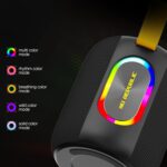 Nu Republic Sonicpop 2000 Wireless Speaker 16W Output, 6 Hrs Playtime, 66mm Dynamic Driver, Multi RGB Led Lights (Black) - Image 8