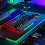 Razer BlackWidow V4 Pro Wired Mechanical Gaming Keyboard: Orange Switches Tactile & Quiet - Doubleshot ABS Keycaps - Command Dial - Chroma RGB - Magnetic Wrist Rest - Snap Tap - Image 11