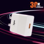 Unix® 30 W TurboPower 3.0 4 A Mobile All in 1 Type-C Cable Charging Adapter Travel Fast Charger Charger with Detachable Cable - Image 4