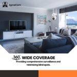 1080p Wireless PTZ Security Camera for Home & Office | 360° Rotation, Color Night Vision, Two-Way Audio, Motion Detection Alerts, Cloud & SD Card Storage, WiFi CCTV Indoor Camera (Pack of 4) - Image 3