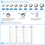 Smart Ring for Women Men - Titanium Health Fitness Tracker Ring with Heart Rate, Step Counting (Silver, 8) - Image 8