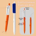 4 Pcs Prank Gadgets, Shocking Pen Prank Toys for Office Pranks and Party Games, Funny Gifts with Water Pen Prank Feature, Set of Practical Joke Items - Image 3