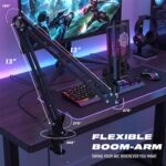 DIGIMORE USB Microphone System | Boom Arm Mic | 192kHz Sampling | Unidirectional | for Streaming, Podcast, Gaming & Recording | PC Compatible (D-530) - Image 8