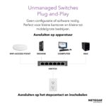 Netgear GS305P 5 Port Gigabit PoE Switch Latest Version - Image 4