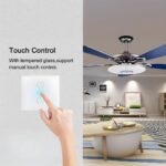 Ledgebit Wi-Fi Fan Dimmer Switch – Smart Touch Panel & Voice Control, Smart Life App, Alexa & Google Home Compatible - Image 4