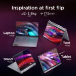 Lenovo IdeaPad 5 2-in-1 AMD Ryzen AI 5 340 (16GB RAM/512GB SSD/14 (35.5cm)/WUXGA IPS/Windows 11/Copilot+PC/Microsoft 365 Basic + Office 2024/Digital Pen 2/Grey/1.6Kg), 83KT0052IN Convertible Laptop - Image 7
