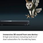 Sennheiser AMBEO Soundbar Plus (400W) with AMBEO Subwoofer (350W), Immersive 3D Audio for TV, Movies & Music, Virtual 7.1.4 Speaker Setup, Multiple Connectivity,Alexa Built-in,Dolby Atmos,2Y Warranty - Image 4