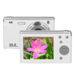 Digital Camera, 4K 50MP Autofocuskids Camera With16X Zoom, 2.8 Inch LCD Screen DSLR Camera Built in Fill Light, Point and Shoot Digital Cameras for Kids, Beginngers, Students - Image 7