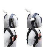 Action Pro 360° Backpack Clip Mount with Smartphone Holder Accessories Compatible with GoPro Hero 13 12 11 10 9 8 7 6 5 Black Action Camera and Smartphones Like iPhone Samsung - Image 4