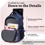 casual bag,office bag Laptop Backpack with Rain Cover, Travel Bag for Men and Women - Image 6