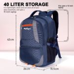 casual bag,office bag Laptop Backpack with Rain Cover, Travel Bag for Men and Women - Image 7