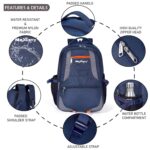 casual bag,office bag Laptop Backpack with Rain Cover, Travel Bag for Men and Women - Image 8