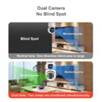TP PLUS 3MP Full HD Smart Wi-Fi CCTV Home Security Camera 360° with Pan Tilt Bulb Camera View & Talk 128GB SD Card Support Perfect for Home Office Monitoring (MINI New) - Image 5