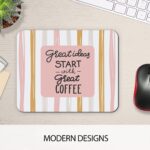 PAPER PLANE DESIGN Mouse Pad Designer Anti Skid Mouse Pads for Desktop and Laptop Computers. D675 - Image 6