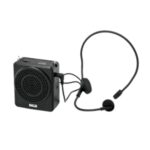 Ahuja NBA-15 Portable Rechargeable Speaker with 1 No Neckband Microphone, Black, 340GMS - Image 3