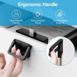 Escozor® DFL06 Fingerprint Drawer Lock with Metal Body | Smart Biometric for Cabinet, Wardrobe & Furniture Use | Electronic Safety System | 20 Fingerprint Memory | Individual E-Key - Image 3