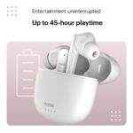 Noise Buds VS104 Truly Wireless Earbuds with 45H of Playtime, Quad Mic with ENC, Instacharge(10 Min=200 Min), 13Mm Driver, Low Latency, BT V5.2 (Snow White) - Image 4