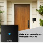 Almac Touch sense Door Bell Switch, Black Plexiglass Matt Finish material - Image 5