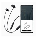 Original Bullets Wireless Z2 Bluetooth Earphones with Mic, 45dB Hybrid ANC, 12.4mm Bass Drivers, Fast Charge, Compatible with OnePlus (Black) Color - Image 6