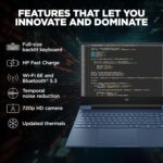 HP Victus, 12th Gen Intel Core i5-12450H, RTX 3050 (16GB DDR4, 512GB SSD) FHD, IPS, 144Hz, 15.6"/39.6cm, Win 11, Office 21, Blue, 2.3kg, fa1379TX/fa1412tx, B&O Audio, Backlit Gaming Laptop - Image 7