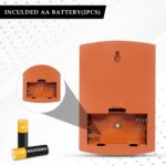GLUN® Smart Wireless Home Doorbell, Calling Bell for Home and Office Easy Install Battery-Powered Wooden Finish Elegant Design with Upto 100 Meter Range - Image 6