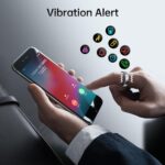 Smart Ring with Call/Clock/Events Alerts, No APP Subscription, Body Temp/Heart Rate/Women's Health Tracker, 5ATM Waterproof Fitness Ring for Android & iOS (Silver,6#) - Image 4