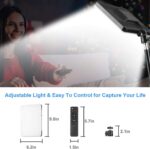 FKU 11 INCH LED Lighting Panel with Remote for Photography Light Control for Live Stream Video Photo Lamp (10 INCH ONLY PANAL Light) - Image 5