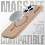 Mr. Case Back Cover for Realme Narzo 90 5G Sleek Frosted Translucent Back Only Compatible with Wireless Magnetic Accessories | Anti-Scratch Shockproof Phone Case - Brown - Image 3