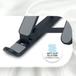 Laptop Stand, Foldable Design with 6 Adjustable Height Levels, Anti-Slip Silicone Rubber Pads, 5kg Weight Capacity,Multi Color Plastic - Image 3