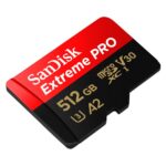 SanDisk Extreme Pro 512GB microSDXC UHS-I, V30, 200MB/s Read, 140MB/s Write, Memory Card for 4K Video on Smartphones, Action Cams and Drones - Image 3
