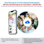Wireless Video Doorbell Camera, 2.4G WiFi Only, Indoor/Outdoor Surveillance, Smart AI Human Detection, 2-Way Talk, Night Vision, Live View, Cloud Storage (Sold Separately) - Image 6