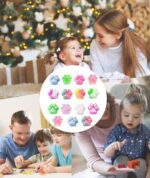 15 Pcs Squishy Toy, Funny Taba Squishy Cat Paw Colorful Fidget Toys Suitable Stress Relief Collection Decoration Entertainment Classroom Playtime Office Desk Relaxation Fun（Color Random） - Image 6
