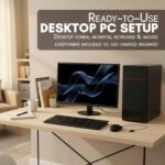 Galaxy Computers Desktop PC | Core i3 2nd-Gen 3.10 GHz | 8 GB DDR3 RAM | 256 GB SSD | 19" HD LED Monitor | Windows 10 Pro | Keyboard and Mouse | WiFi Adapter | Black (8 GB, 256 GB) - Image 3