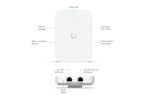 Ubiquiti U7 U7-IW Dual Band IEEE 802.11n/ac/ax/be/v/r/k 4.30 Gbit/s Wireless Access Point - Image 3