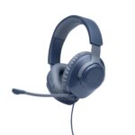 JBL Quantum 100 Wired Over Ear Gaming Headphones with Mic, 40mm Dynamic Drivers, Quantum Sound Signature, Detachable Mic, Memory Foam Cushioning, PC/Mobile/PS/Xbox/Nintendo/VR Compatible (Blue) - Image 4