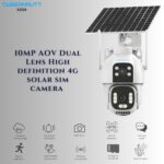 XUGA-Cybernautt Premium Series X20A Duo 4+4MP 4G SIM Based Wireless Outdoor CCTV Camera |Solar Powered | Color Night Vision | Motion Detection | Weatherproof | Supports 256GB SD - Image 4