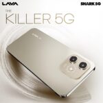 Lava Shark 5G (Steller Gold, 4GB RAM, 128GB Storage) |Bigger 6.75" HD+ Notch Display | Octacore 5G Processor | 13 MP AI Camera |5000 mAh Battery| IP54 Rated Dust & Water Splash Proof - Image 3