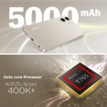 Lava Shark 5G (Steller Gold, 4GB RAM, 128GB Storage) |Bigger 6.75" HD+ Notch Display | Octacore 5G Processor | 13 MP AI Camera |5000 mAh Battery| IP54 Rated Dust & Water Splash Proof - Image 6